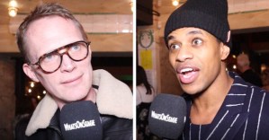 Watch Paul Bettany and Jeremy Pope discuss the world premiere of <em>The Collaboration</em>