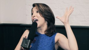 Watch Christina Bianco's mash-up medley as she prepares to open in <em>The Rise and Fall of Little Voice</em>