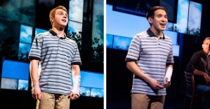 West End vs Broadway: Dear Evan Hansen – Two Evans waving through a (Zoom) window