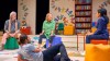 Helen Hunt, Mark McKinney, Susan Kelechi Watson, Ben Schnetzer and Kirsten Foster discuss ”Eureka Day”
