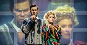 ”Tammy Faye” review – divine work from Elton John, Jake Shears and James Graham in new musical