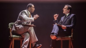 ”Best of Enemies” West End review – David Harewood and Zachary Quinto duke it out in James Graham drama