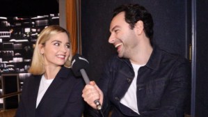 Watch Aidan Turner and Jenna Coleman talk ”Lemons” and take on a zesty tongue twister
