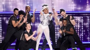 Ariana DeBose and dancers during the 2022 Tony Awards