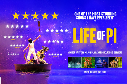 life of pi UK tour subf