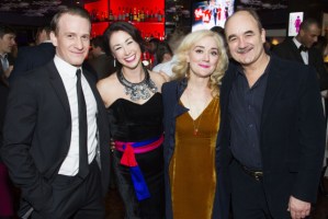 Cast of <em>Guys and Dolls</em> celebrate opening night