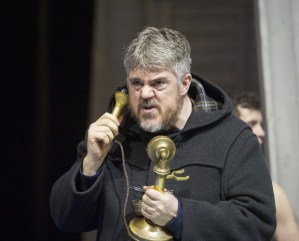 Phill Jupitus, Jason Manford and cast rehearse <em>Chitty Chitty Bang Bang</em>