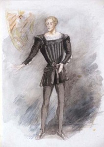 In pictures: Costume designs for John Gielgud's <em>Hamlet</em> and more