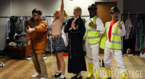 In rehearsals with <em>The Toxic Avenger</em>