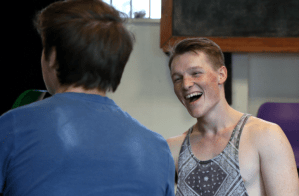 In rehearsals with <em>Punkplay</em>