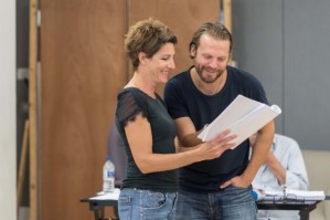 Photos: Tamsin Greig in rehearsals for <em>The Intelligent Homosexual’s Guide…</em>