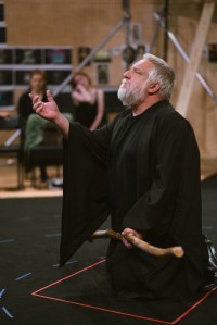 Exclusive first look: Simon Russell Beale rehearses <em>The Tempest</em>