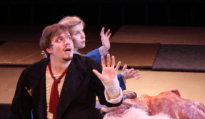 In rehearsals with Sherman Theatre's <em>The Emperor's New Clothes</em>
