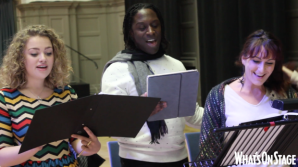 Robert Lindsay, Carrie Hope Fletcher and more in rehearsals for <em>A Christmas Carol</em>