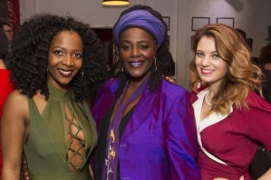 Sharon D Clarke and cast celebrate opening night of <em>The Life</em>