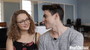 In rehearsals with Carrie Hope Fletcher and the cast of <em>The Addams Family</em>