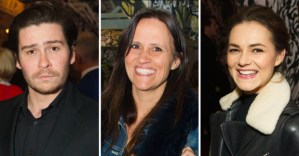 Kara Tointon, Nina Conti and Daniel Portman attend opening night of <em>Alice's Adventures Underground</em>