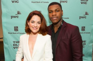 John Boyega and the cast of <em>Woyzeck</em> celebrate opening night