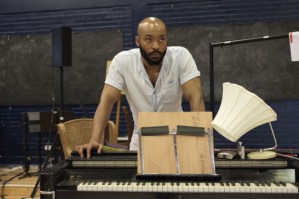 Cast of <em>Girl from the North Country</em> in rehearsals