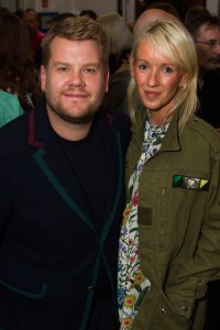 James Corden attends opening night of <em>Ink</em> with Bertie Carvel and Richard Coyle