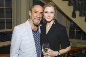F Murray Abraham and company celebrates opening night of <em>The Mentor</em>