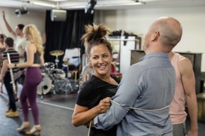 First look at Caroline Flack and Tom Chambers in rehearsals for <em>Crazy for You</em>