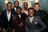 Cast of <em>Five Guys Named Moe</em> celebrate opening night
