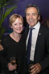 Robert Lindsay and Claire Skinner celebrate opening night of <em>Prism</em>