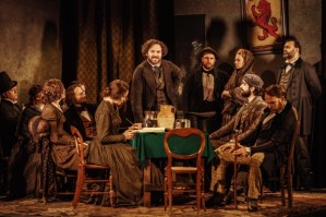 First look at Bridge Theatre's <em>Young Marx</em>