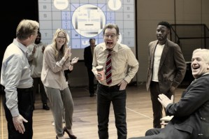 First look at Bryan Cranston in rehearsals for <em>Network</em>
