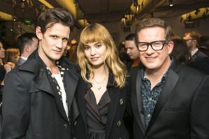 Lily James, Matt Smith and David Walliams attend opening night of Matthew Bourne's <em>Cinderella</em>