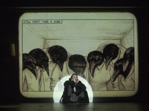 First look at Cillian Murphy in Complicité's <em>Grief is the Thing With Feathers</em>