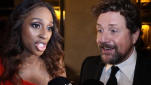 We chat to Michael Ball, Alexandra Burke, Abba and more at <em>Chess</em> opening night