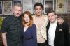 Fra Fee, Jack Fox and Kaisa Hammarlund join the cast of <em>The Grönholm Method</em> on opening night
