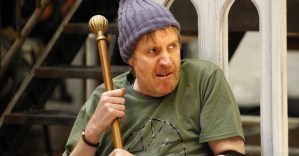 Rhys Ifans and Indira Varma in rehearsals for <em>Exit the King</em>: first look photos