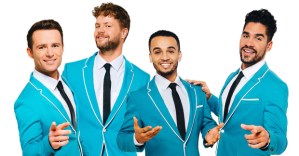 Louis Smith announces retirement from gymnastics to star in <em>Rip it Up</em> in the West End with Jay McGuiness, Harry Judd and Aston Merrygold