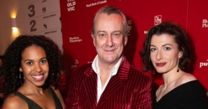 Pearl Mackie, Roger Allam and Haydn Gwynne celebrate opening night at Old Vic's <em>Christmas Carol</em>