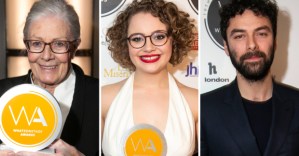 WhatsOnStage Awards winners photos: Aidan Turner, Carrie Hope Fletcher, Vanessa Redgrave, Patti LuPone and more