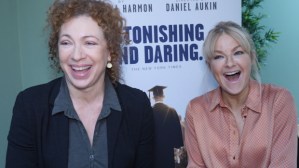 Alex Kingston and Sarah Hadland on <em>Admissions</em>