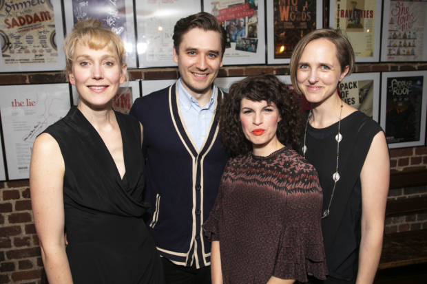Hattie Morahan, Seth Numrich and the cast of Orpheus Descending