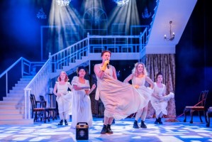 <em>Pride and Prejudice* (*sort of)</em> Jane Austen karaoke adaptation tour: first look photos