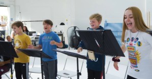 <em>The Boy in the Dress</em> musical: first look at the child cast in the middle of rehearsals