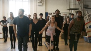 Watch Jason Manford, Ore Oduba and Carley Stenson in <em>Curtains</em> tour rehearsals