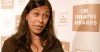 Rebecca Trehearn, Emma Rice and Lolita Chakrabarti celebrate winning at the UK Theatre Awards