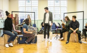 <em>The Astonishing Times of Timothy Cratchit</em> musical at the Hope Mill Theatre: in rehearsals