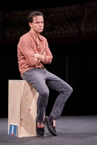 Photos: Andrew Scott in rehearsals for new play <em>Three Kings</em>, being streamed live from the Old Vic