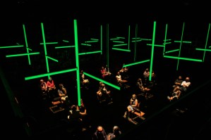 First look photos: Donmar Warehouse's socially distanced show <em>Blindness</em>