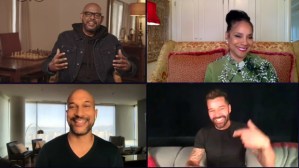 Watch Forest Whitaker, Keegan-Michael Key, Phylicia Rashad, Ricky Martin discuss new Netflix musical <em>Jingle, Jangle</em>