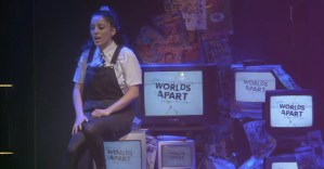 Watch Hiba Elchikhe sing number from new musical <em>Worlds Apart</em>