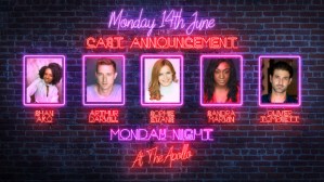 <em>Monday Night at the Apollo</em> announces line-up for second West End event